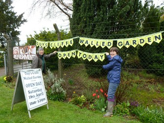 Our home made bunting